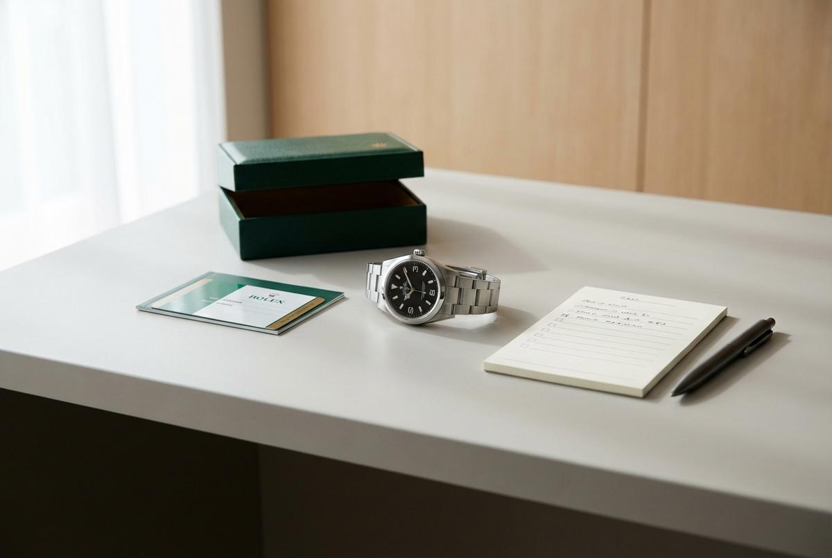 中古ロレックスを購入する前の最終チェックリスト