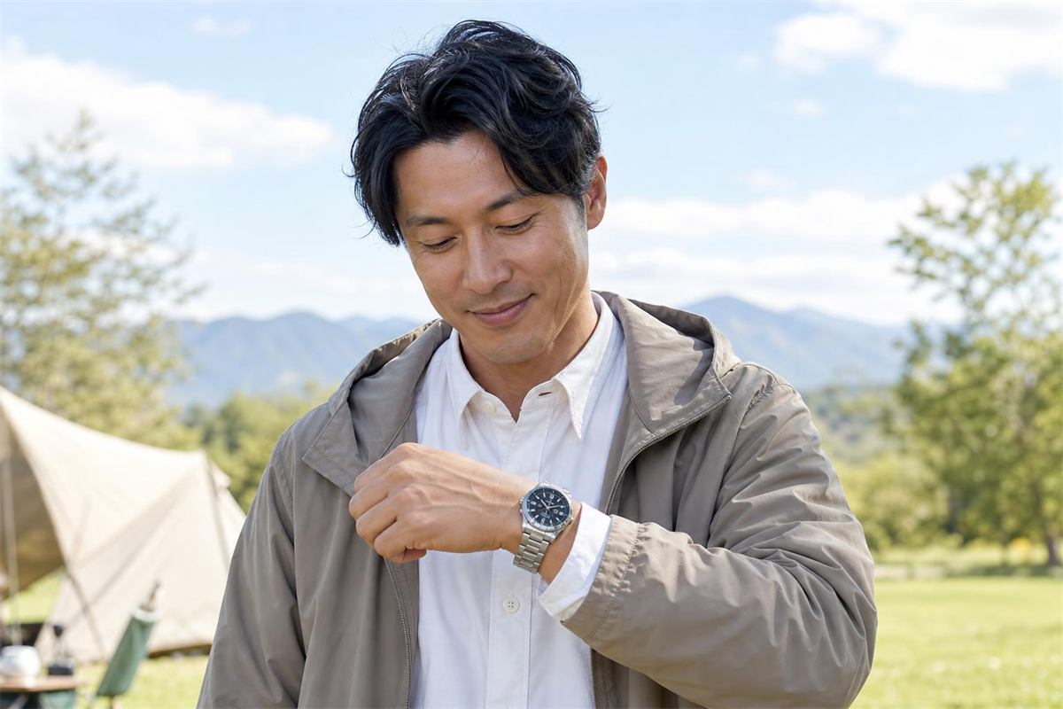 高級時計はアウトドアに着けて行けるのか