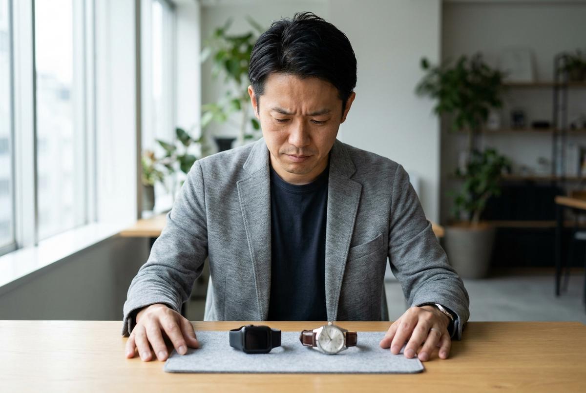 Apple Watchから普通の時計に戻れない問題とどう付き合うか