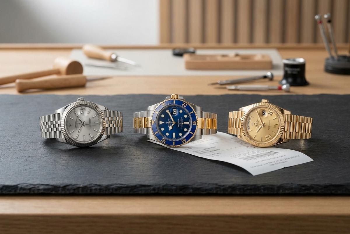 ロレックスのメンテナンス費用はいくらかかる？正規店と民間修理店の料金目安