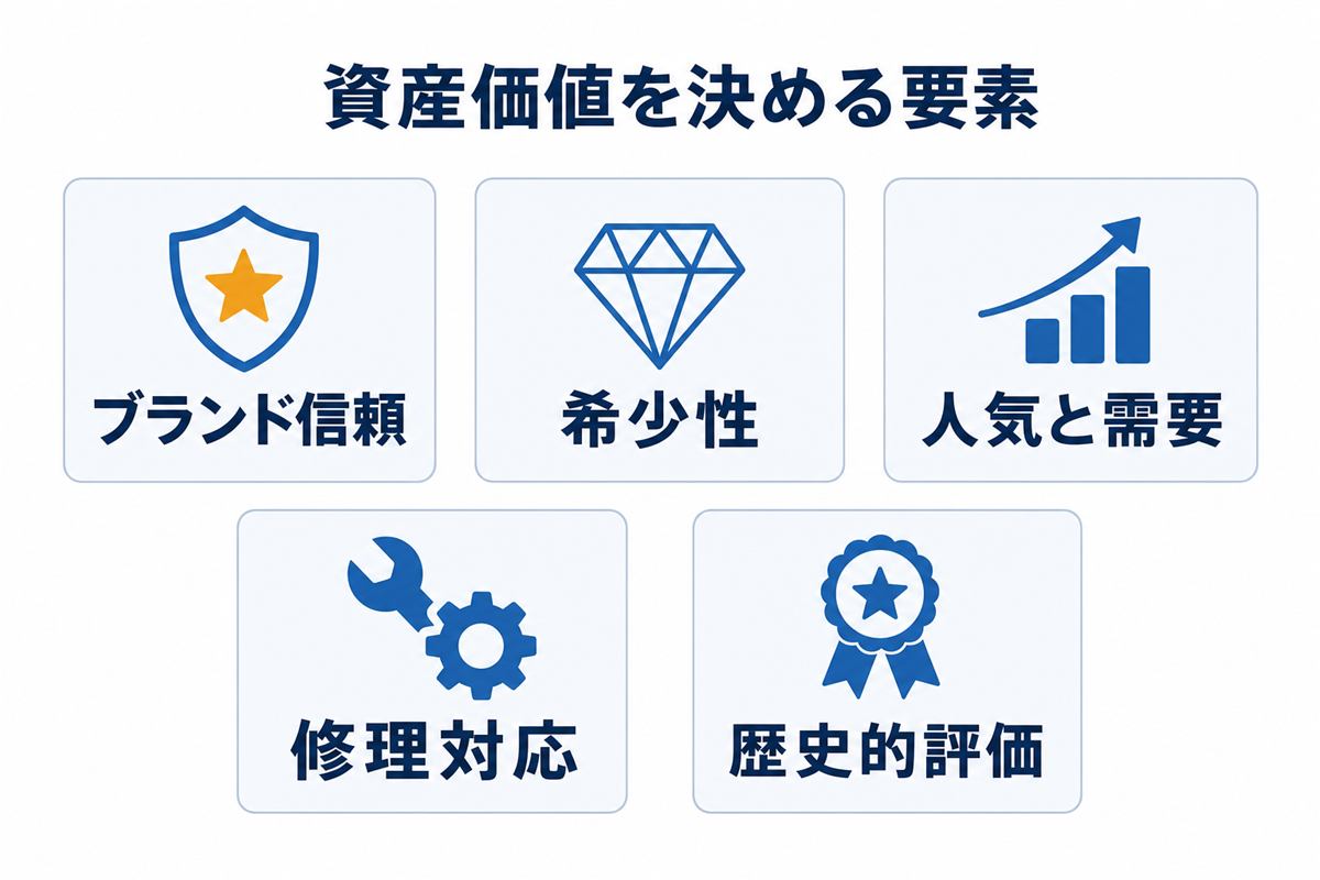 資産価値の評価基準とは