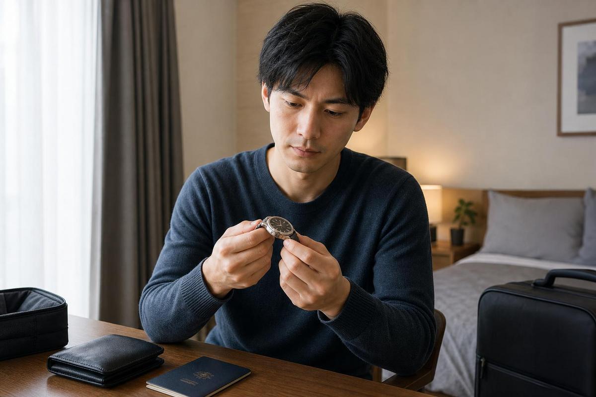 海外旅行に高級時計をつけていくべきかの結論と4つの判断軸